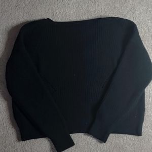 Abercrombie & Fitch (soft A&F collection), black long sleeve shirt. Kids small.